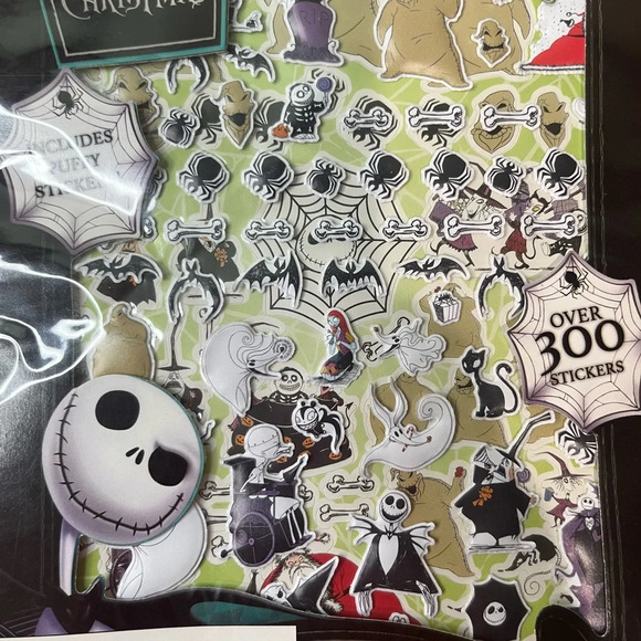 Disney The Nightmare Before Christmas Sticker Pad - Black and White - Picture 6 of 7